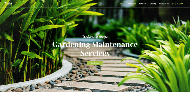 Bridge is a widely used site template