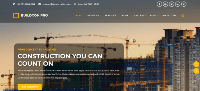 WordPress Architecture Theme