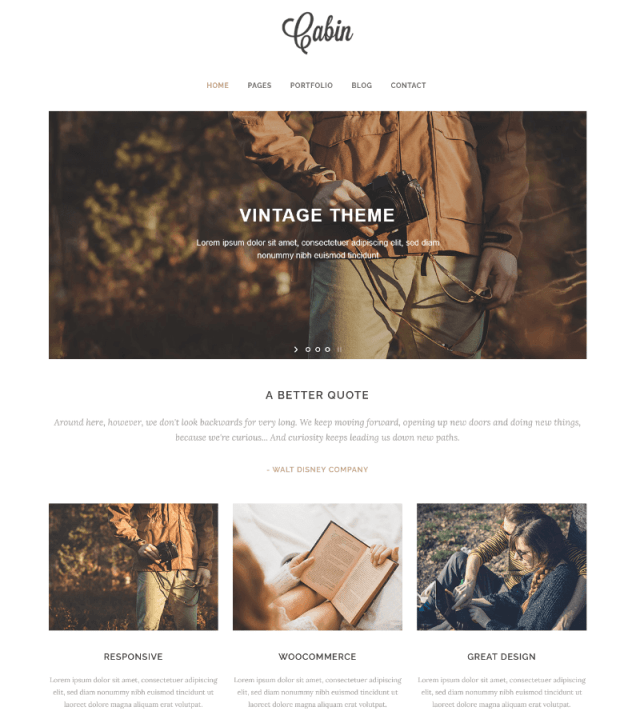 Cabin by Select-Themes