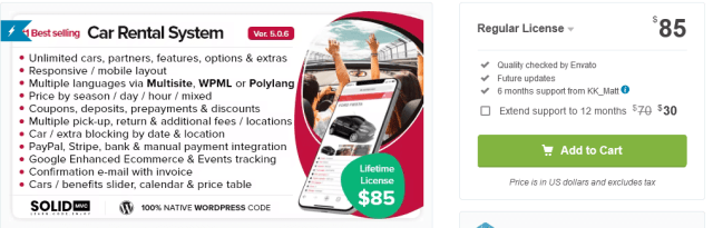 Car Rental System Native