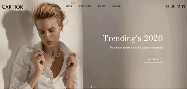Cartior - fastest Shopify theme