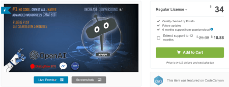 WordPress ChatGPT plugin