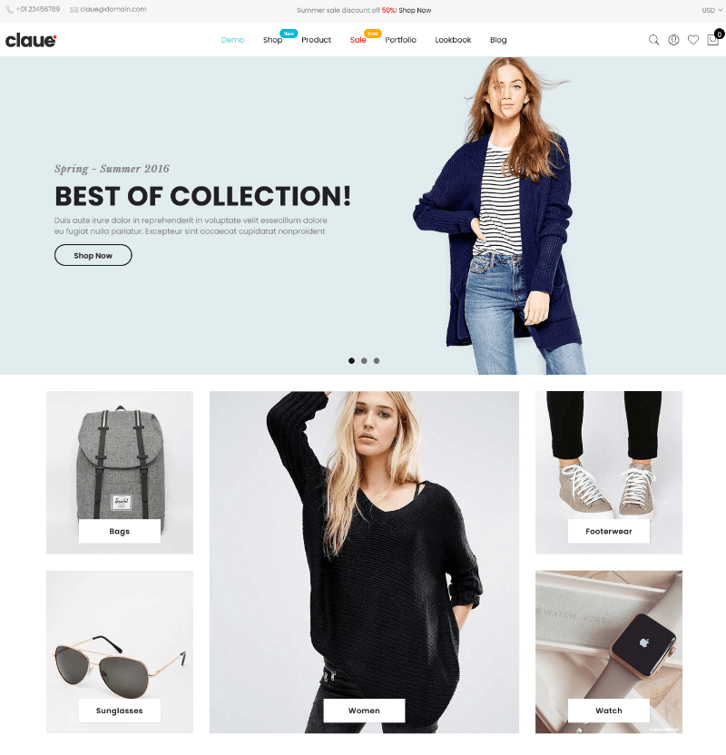 Claue: A Robust Dropshipping WordPress Theme