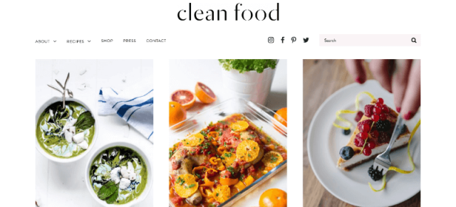 Clean Food by Cre8d Design