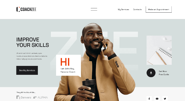 CoachZee: An Elegant Tutor WP theme