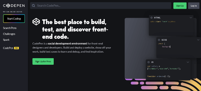 CodePen: The Code Sharing Website for Web Developers 