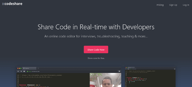 Codeshare: Code Collaboration Platform