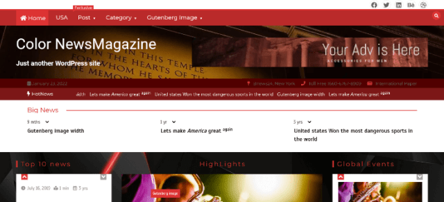Color Newsmagazine