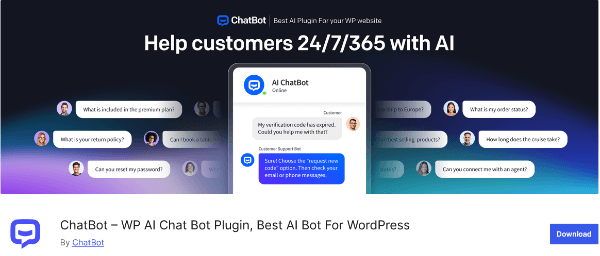 ChatBot WordPress Plugin