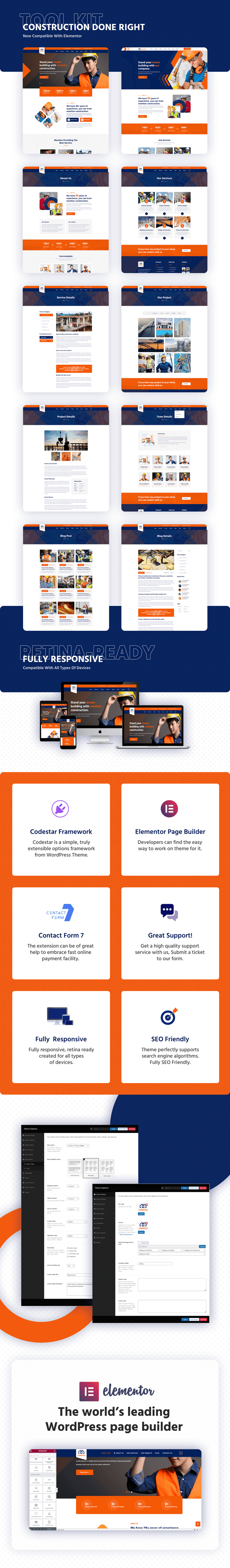 A Top Construction WordPress Theme