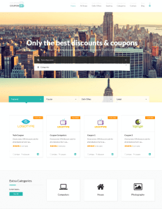 coupons and deals WordPress themes