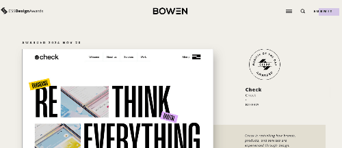 CSS Design Awards: An Inspiring Website for Design Excellence