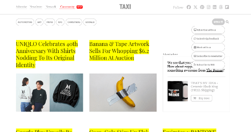 Explore Innovative Design Ideas on DesignTAXI