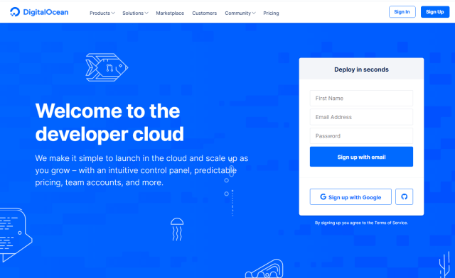 Digital Ocean Hosting Provider