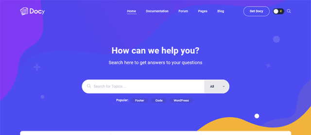 Docy form ThemeForest