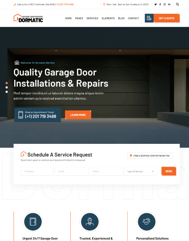 Dormatic: The Unlimited Workshop WordPress Theme