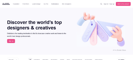 dribbble alternatives