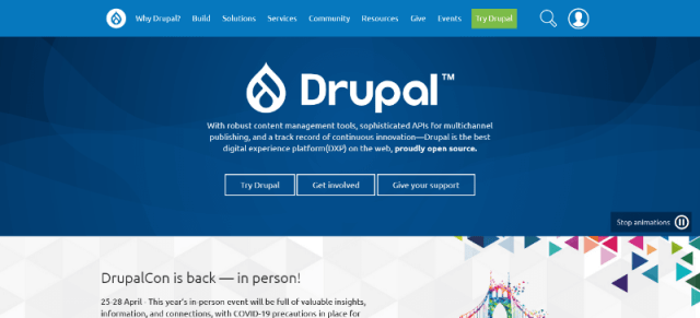 WordPress VS Drupal