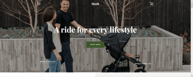 Narrative a best free Shopify theme