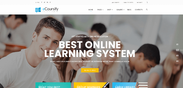 ECoursify: Among TemplateMonster's Best Sellers