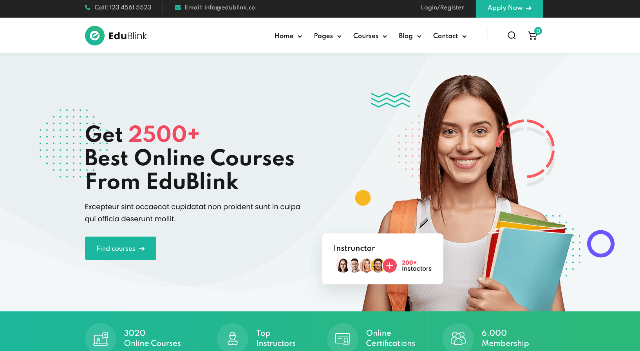 EduBlink: A Choices Tutor LMS Theme