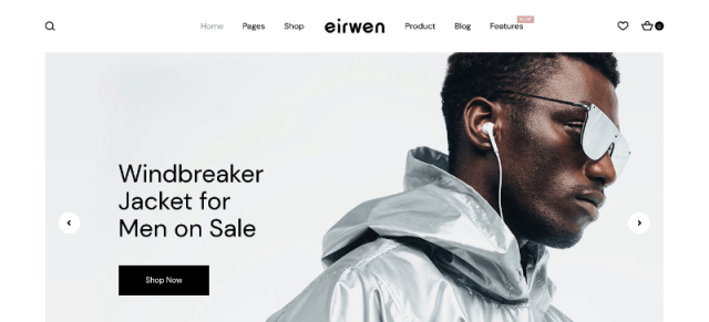 Eirwen a Sportswear WordPress Theme