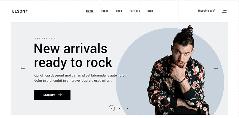 Elson: A Stunning WordPress Theme for Online Shops