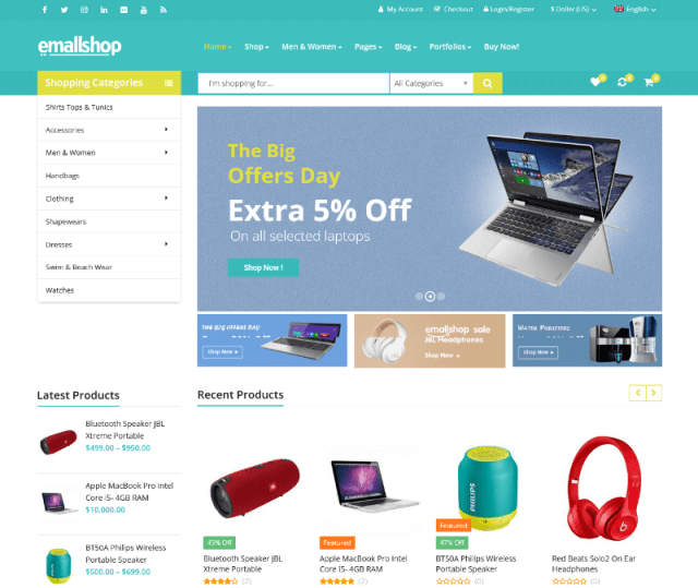 EmallShop By PressLayouts