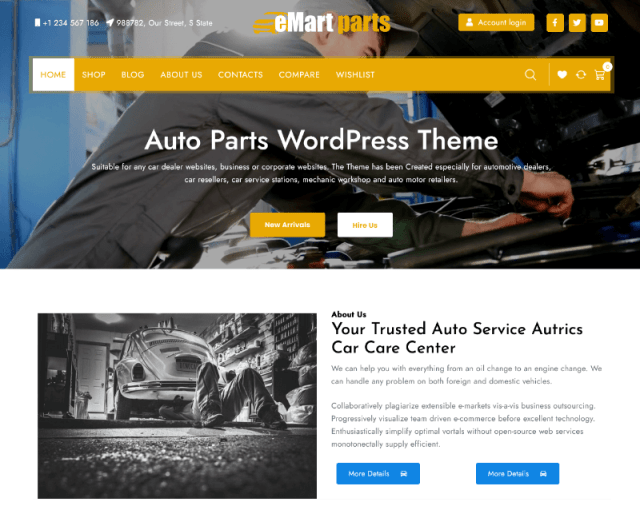 eMart: The WooCommerce Theme with Advanced Video Banner Functionality