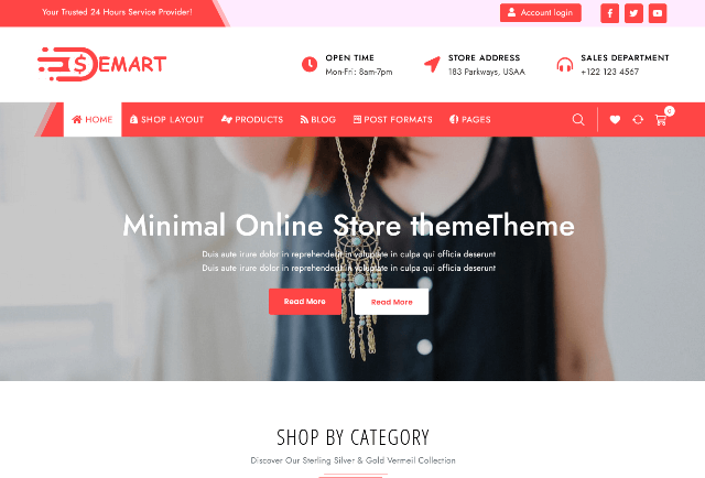 eMart: A Lightning-Fast WordPress Theme