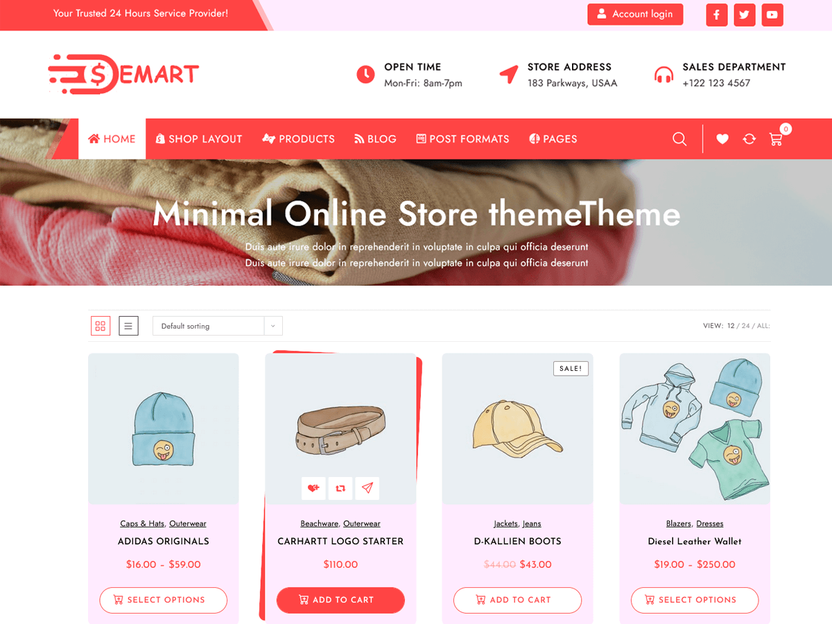 Free Multipurpose WooCommerce Theme