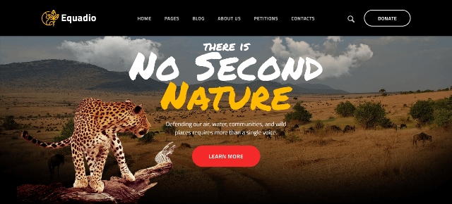 Equadio: A Trending Nature WP Theme