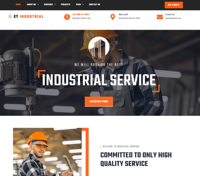 ET Industrial By Ltheme