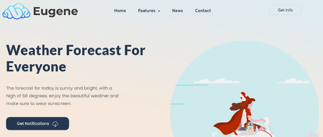 Eugene: A Beautiful Environment Site Template