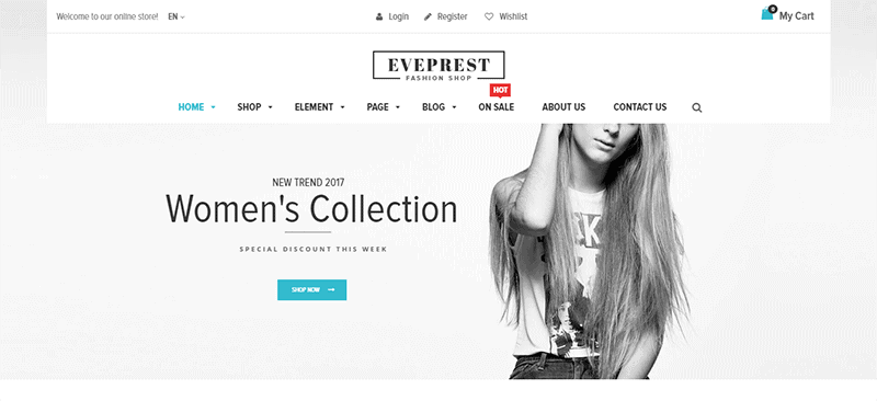 OuiOui OuiOui: E-Shop Website Styling