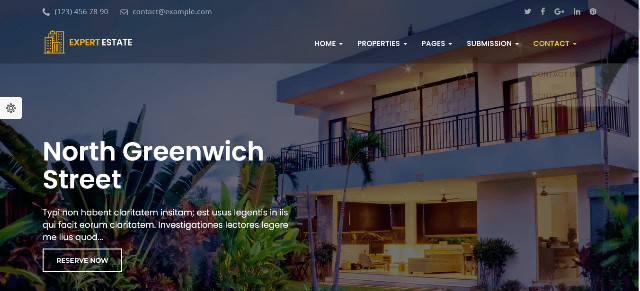 ExpertEstate: A Modern Housing Design Template