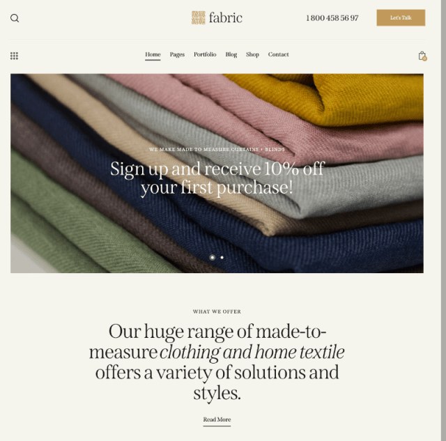 Fabric By AxiomThemes