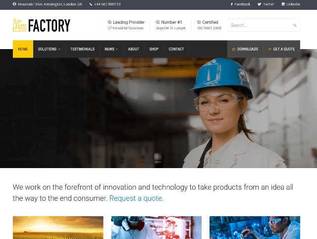 Xtrail best glass WordPress theme