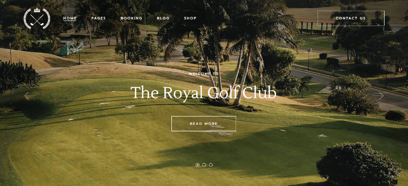 FairwayGreen: A Brilliant Golf Club Web Design