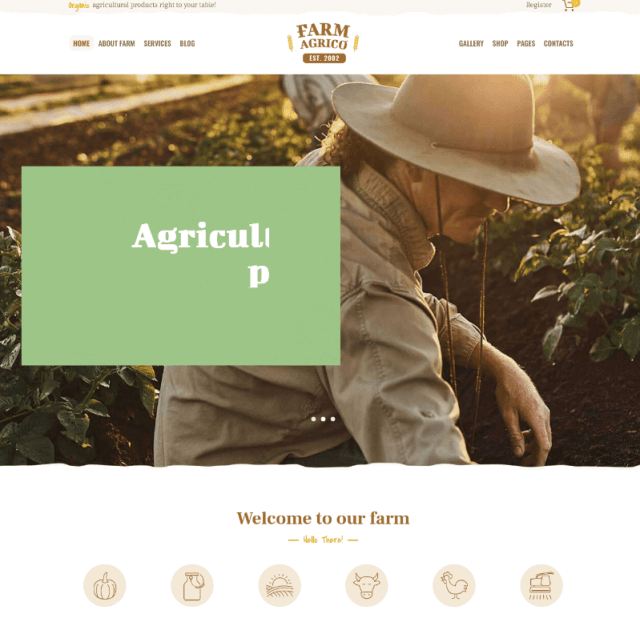 Farm Agrico By AncoraThemes