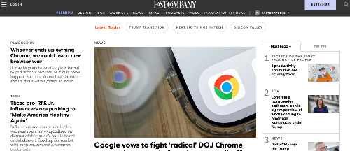 Fast Company: Where Design Meets Business Innovation