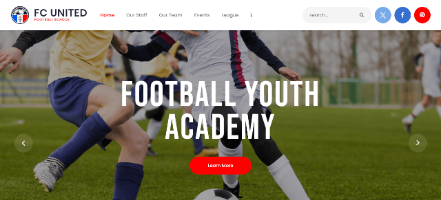 FC United: A Ultimate Soccer Club WordPress Theme