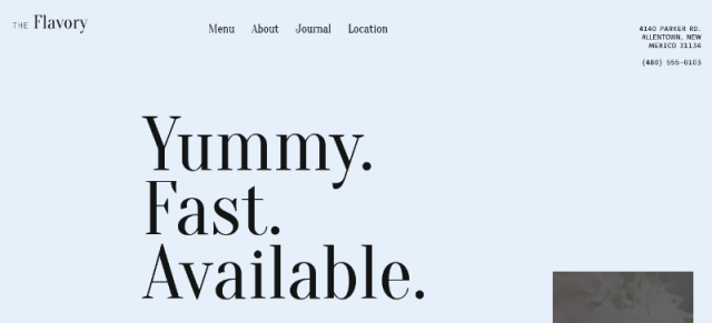 Flavory: The Ultimate WordPress Restaurant Theme