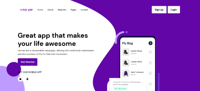Foi By Bootstrapdash