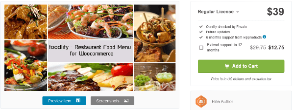 Foodlify: A Functional WordPress Restaurant Menu Plugin
