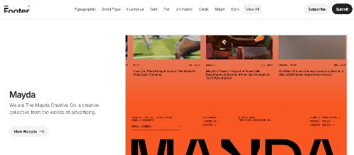 Footer Design: A Top Source for Footer Inspiration