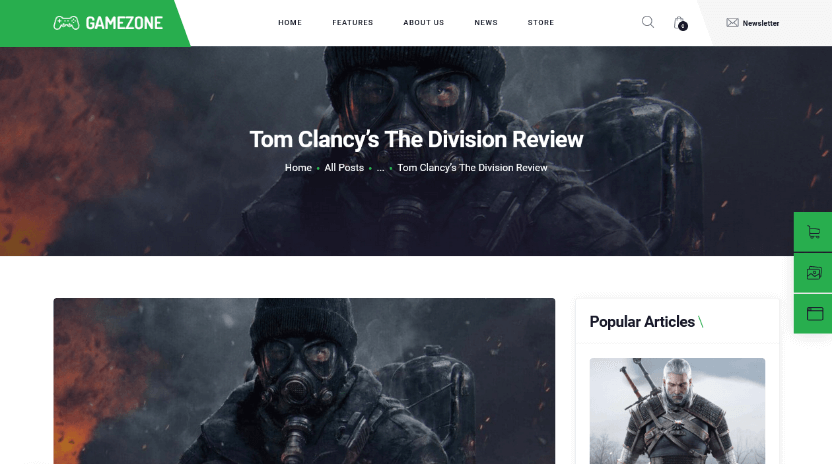 Gamezone: A Robust and Current Esports WordPress Theme