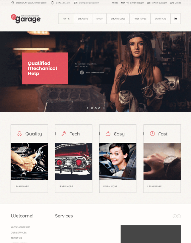 Garage: A Robust Template for Garage Door Businesses