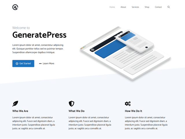 GeneratePress By Tom