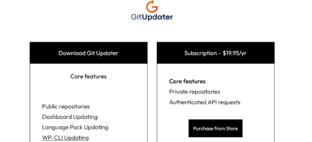 Git Updater